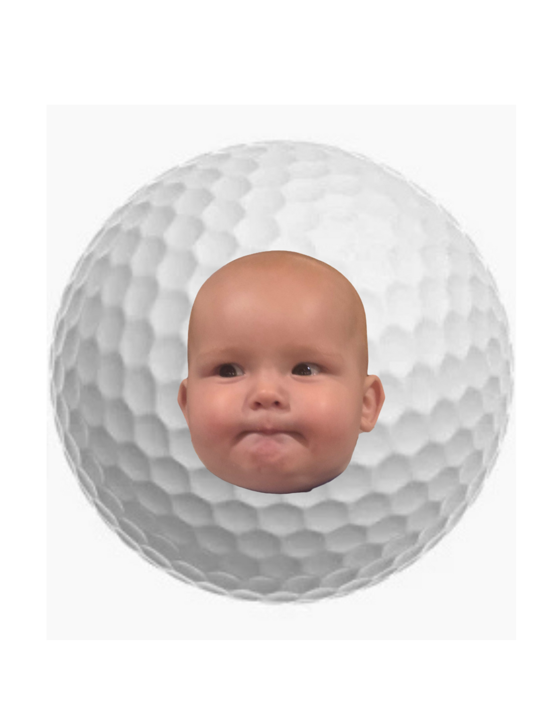 UV printed customized Golf Balls White.