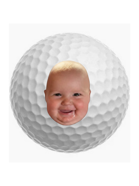 UV printed customized Golf Balls White.