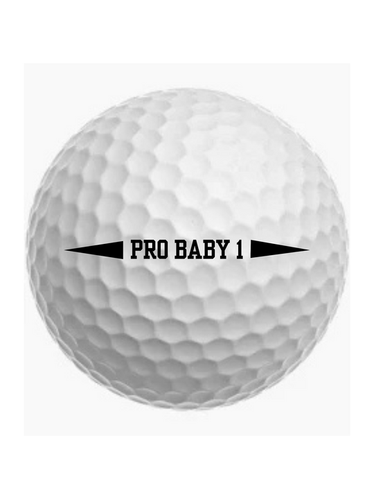 UV printed customized Golf Balls White.