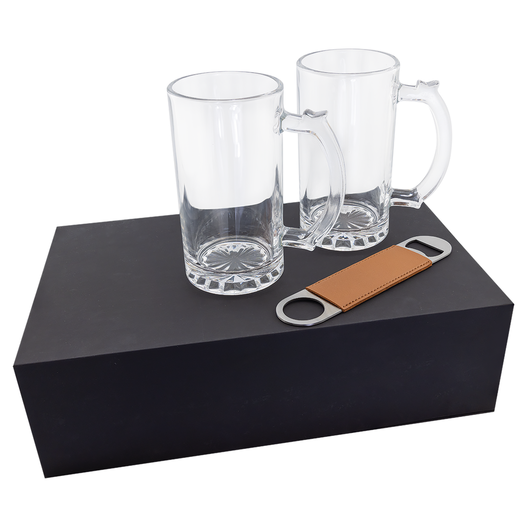 Personalized Beer Mug Gift Set