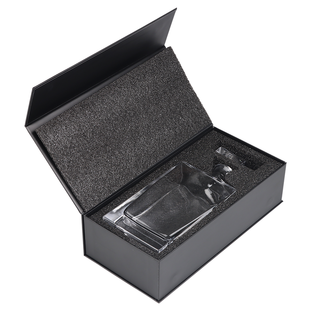 Polar Camel 810mL Rectangle Glass Decanter