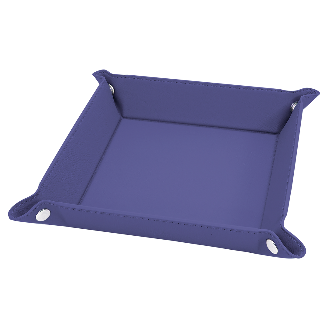 Leatherette Snap up Tray