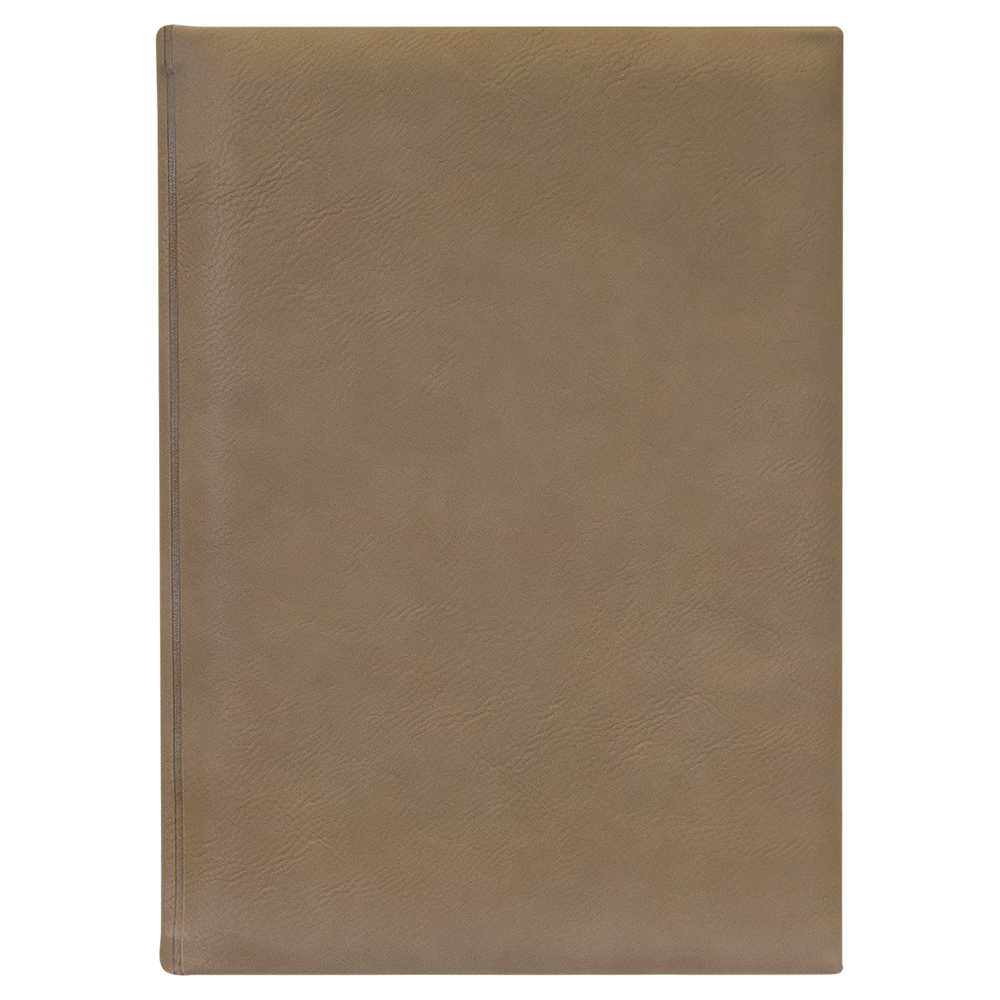 Medium Laserable Leatherette Journal with Lined Pages