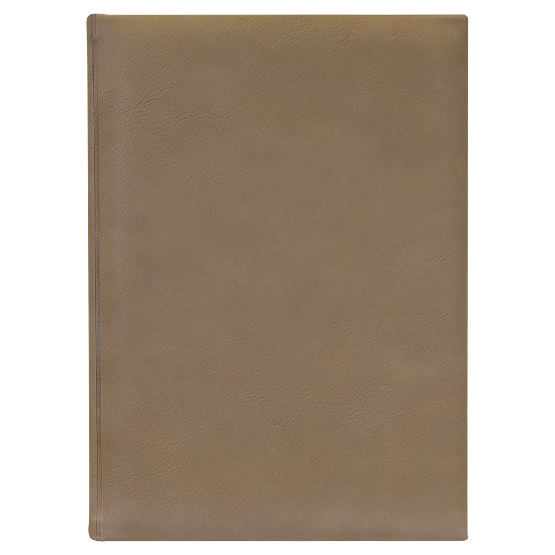 Medium Laserable Leatherette Journal with Lined Pages