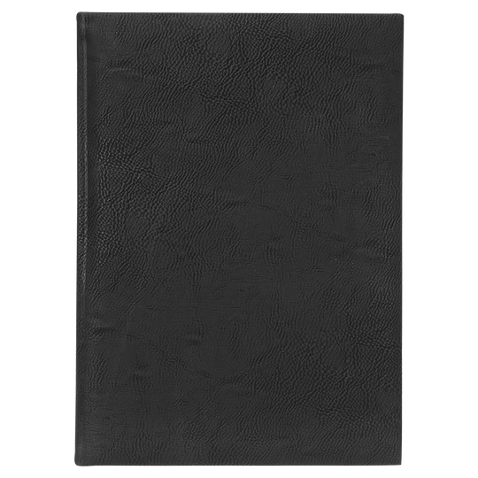 Medium Laserable Leatherette Journal with Lined Pages