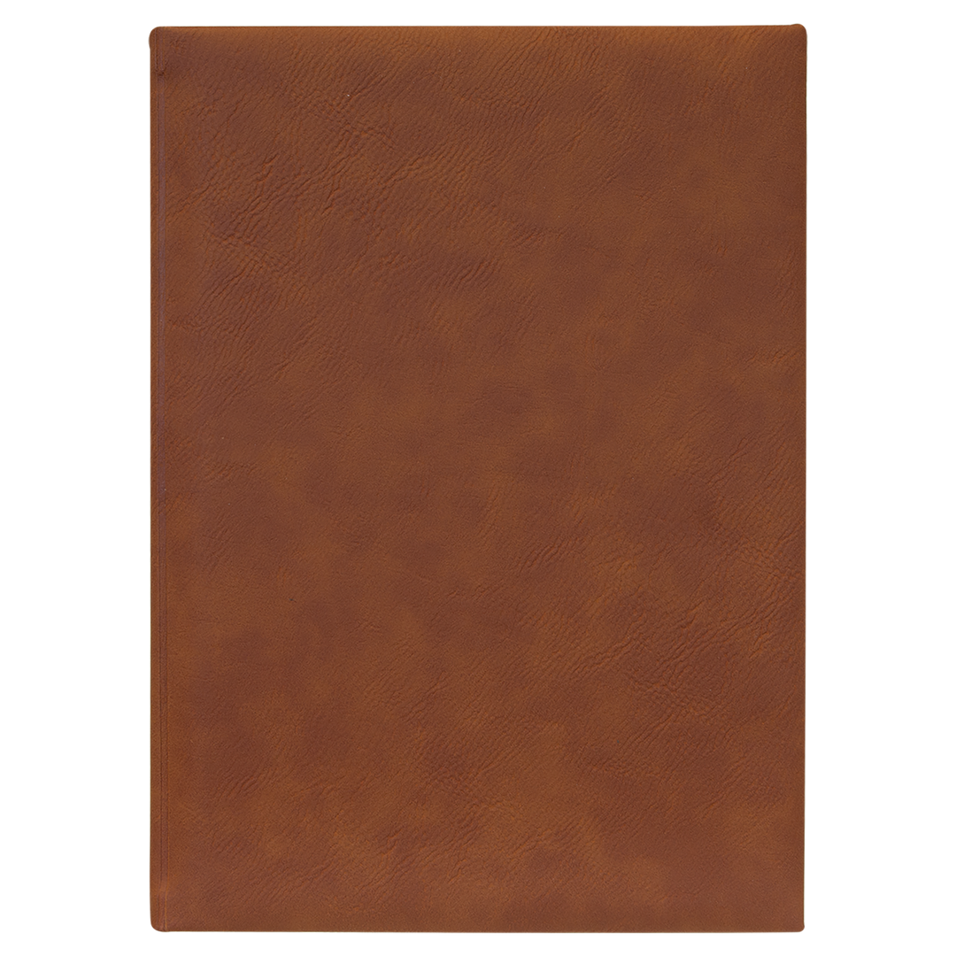 Medium Laserable Leatherette Journal with Lined Pages