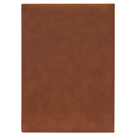 Medium Laserable Leatherette Journal with Lined Pages