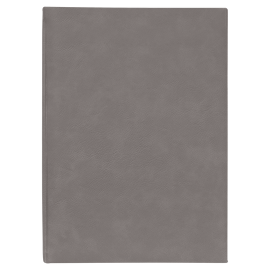 Medium Laserable Leatherette Journal with Lined Pages