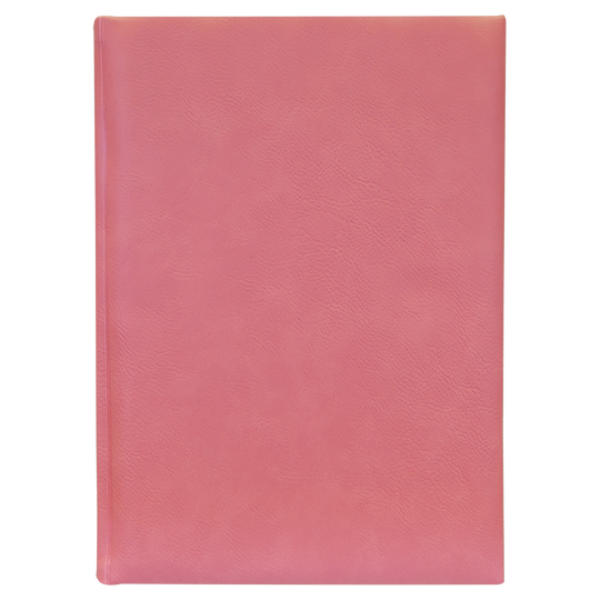 Medium Laserable Leatherette Journal with Lined Pages
