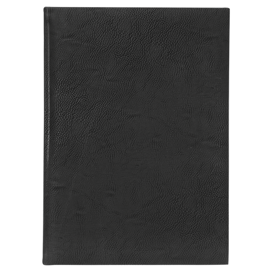 Medium Laserable Leatherette Journal with Lined Pages