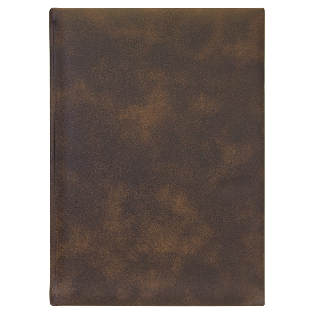 Medium Laserable Leatherette Journal with Lined Pages