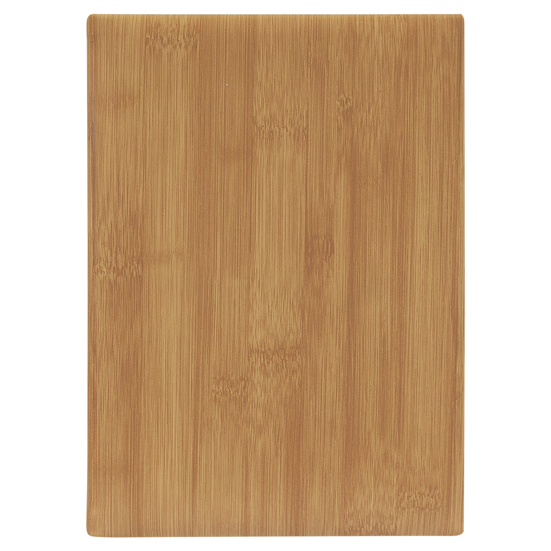 Medium Laserable Leatherette Journal with Lined Pages