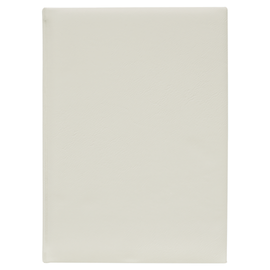 Medium Laserable Leatherette Journal with Lined Pages