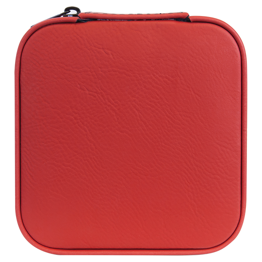 4x4 Leatherette Travel Jewelry Box – Custom Engraved