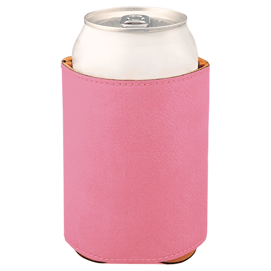 Classic Can Leatherette Koozies – Dress Your Drink in Its Sunday Best