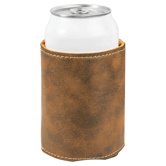 Classic Can Leatherette Koozies – Dress Your Drink in Its Sunday Best