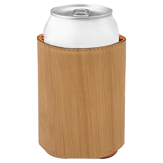 Classic Can Leatherette Koozies – Dress Your Drink in Its Sunday Best
