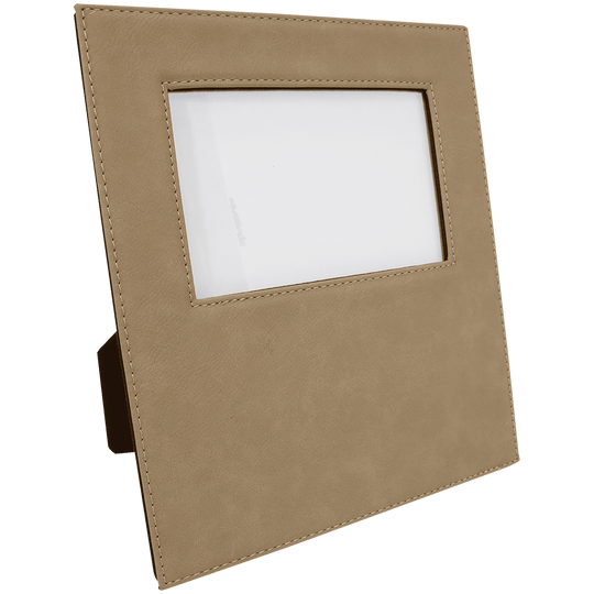 Personalized 4x6 Leatherette Photo Frame
