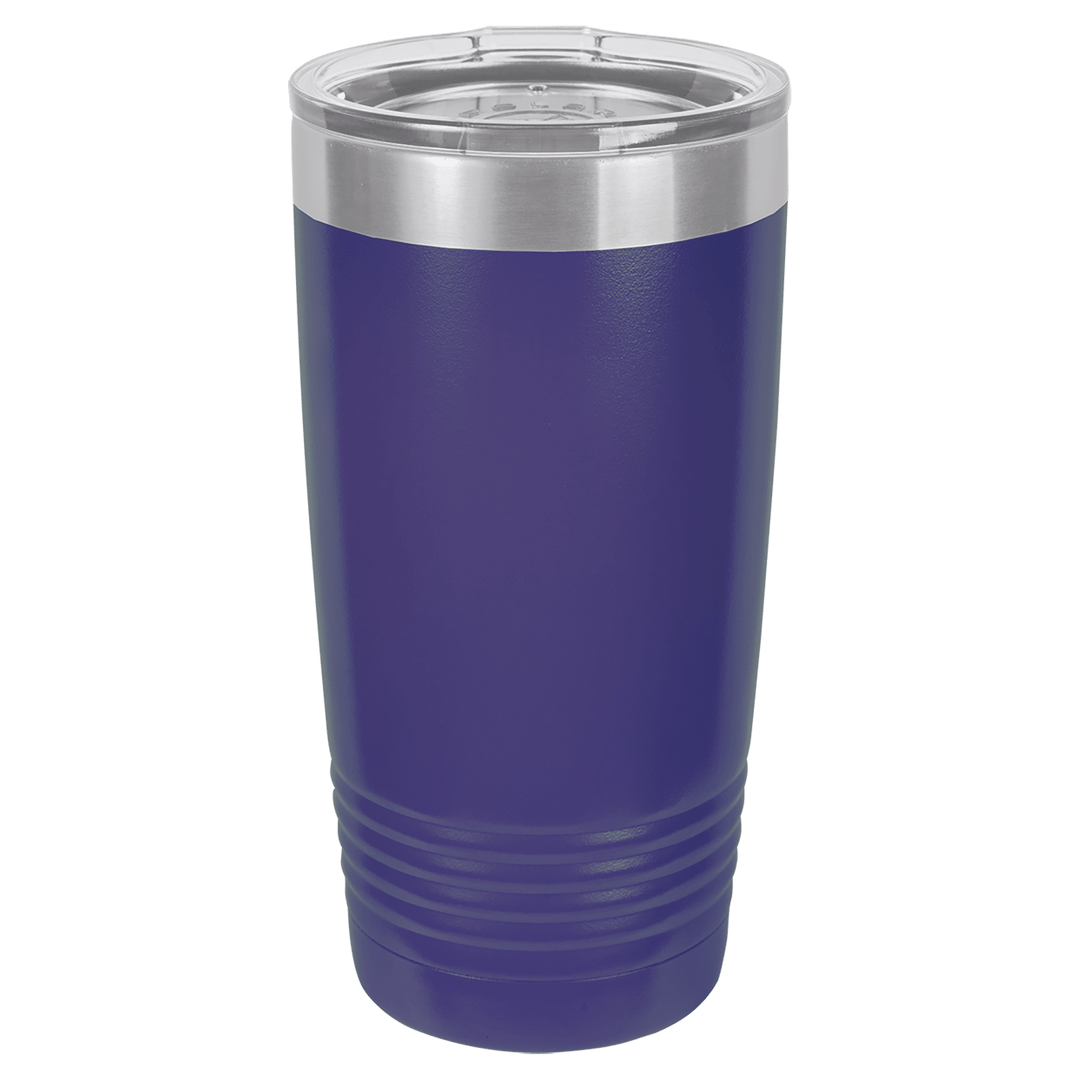 20oz Powder Coated Stainless Steel Tumbler