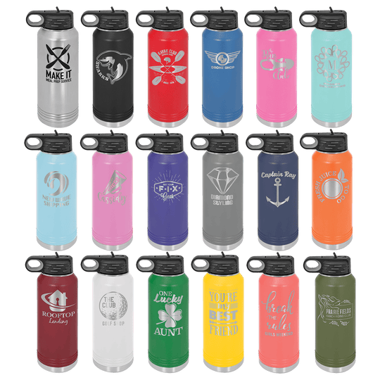 20oz Customizable Stainless Steel Water Bottle-BMX
