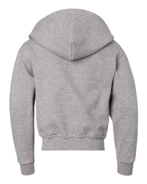 Youth Jerzees NuBlend Fleece Full-Zip Hooded Sweatshirt