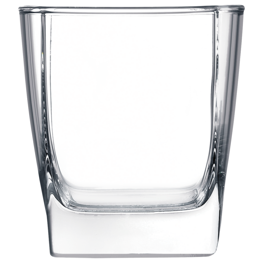 Polar Camel 11 oz. Square Rocks Glasses (4 Glasses)