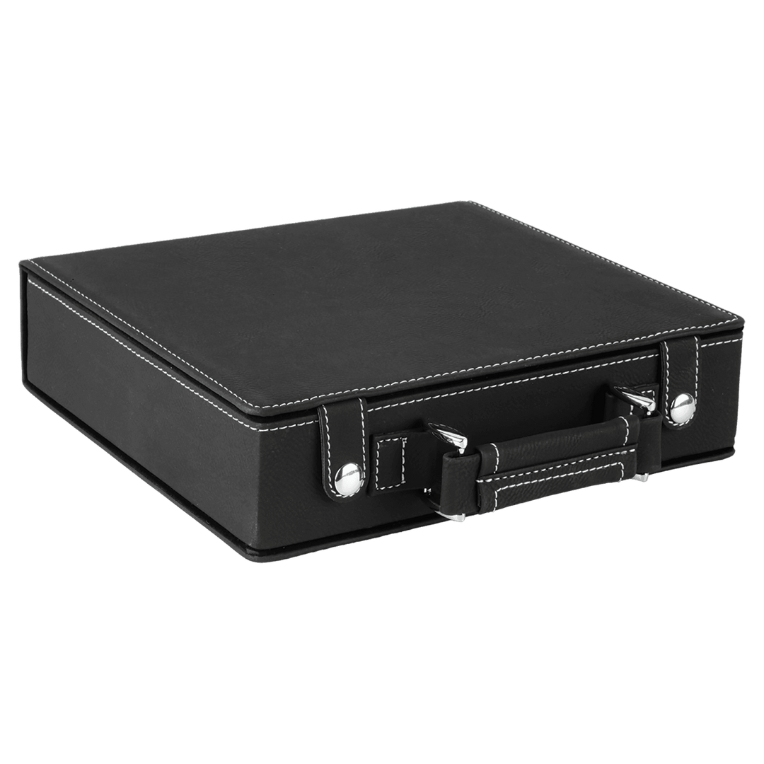 Leatherette 100 Chip Poker Set