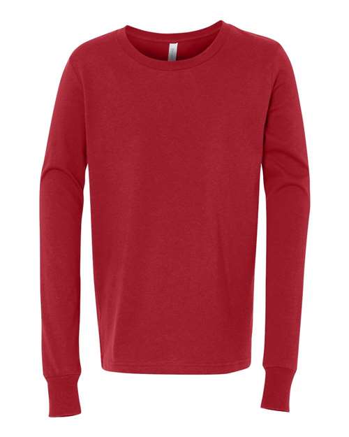 BMX Bella + Canvas Youth Jersey Long-Sleeve T-Shirt