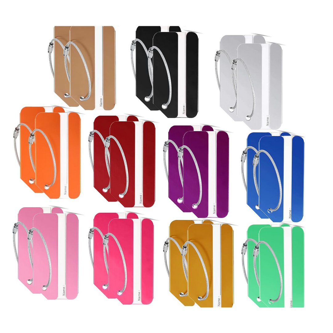 Metal Luggage Tags