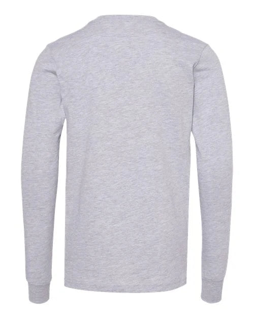 Bella + Canvas Youth Jersey Long-Sleeve T-Shirt Template